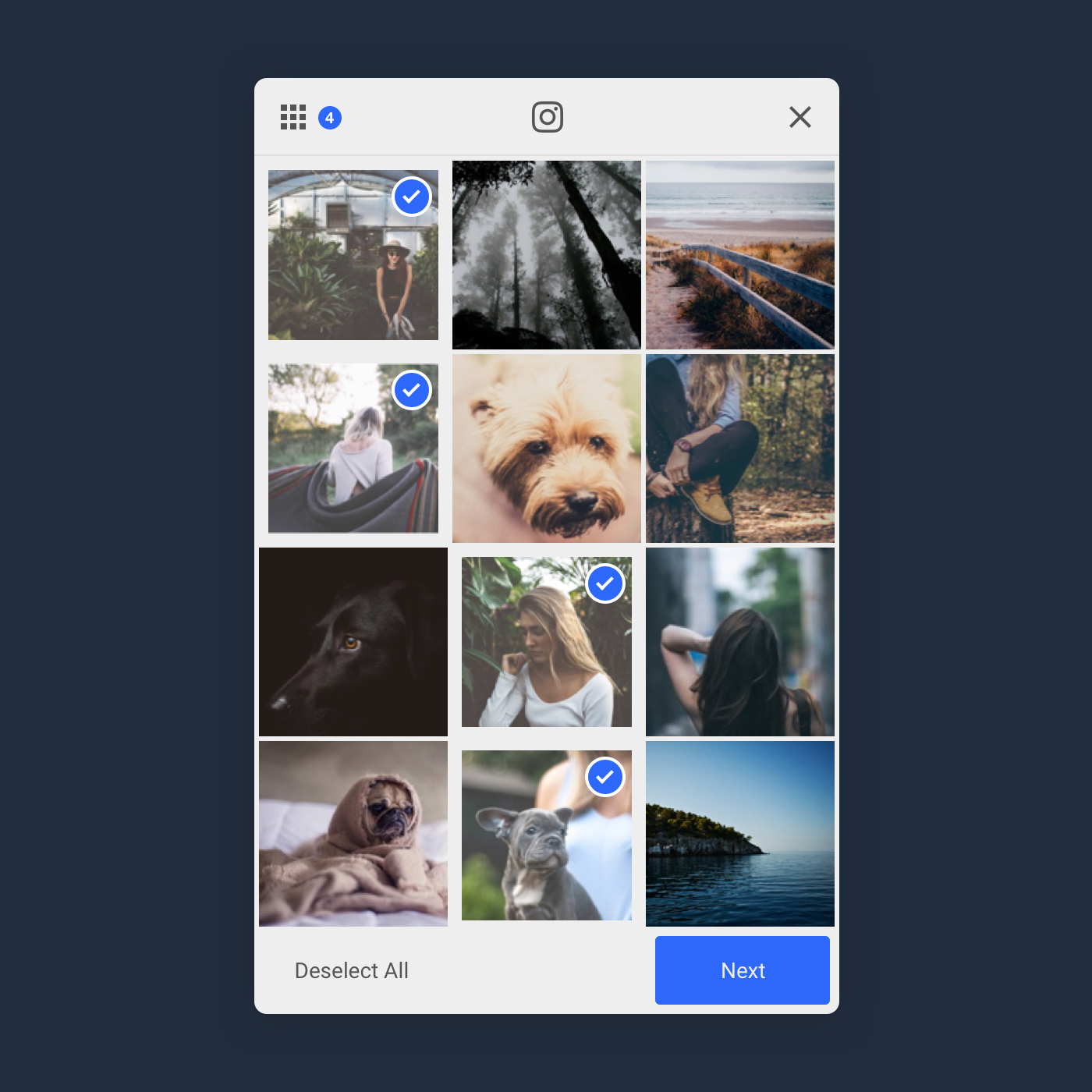 Mobile File Picker V3 Interface