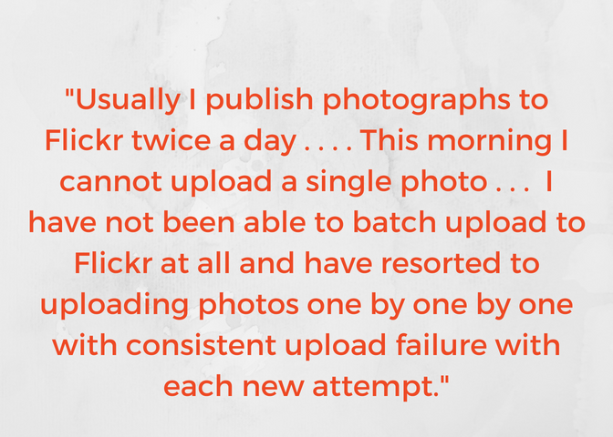 failed uploads ruin user experience